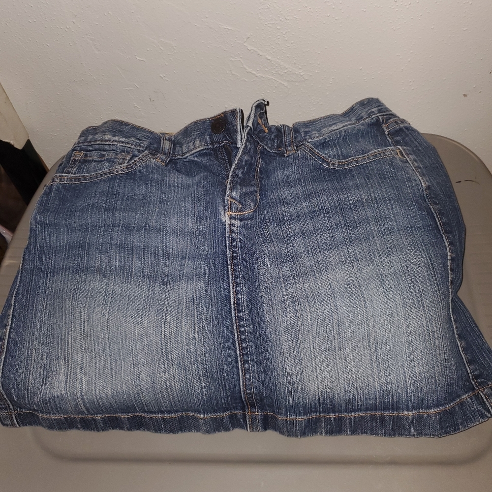 Jean skirt